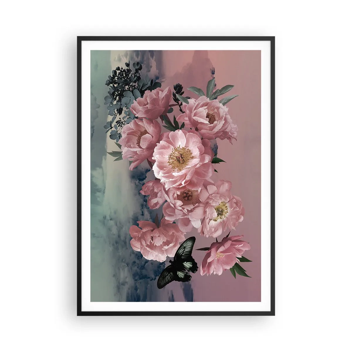 Poszter fehér keretben - A romantika csúcsa - 70x100 cm