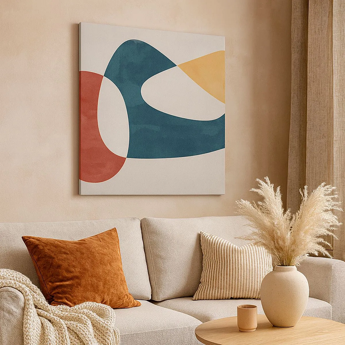 Vászonkép - Befolyások és metamorfózisok - 30x30 cm