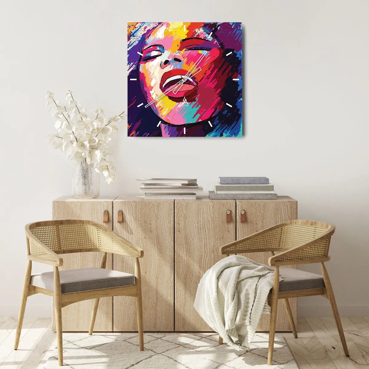 Falióra, Óra - Kiénekelni az egész életet - 40x40 cm