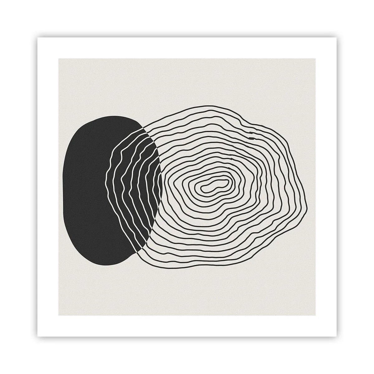 Poszter - Létezés és rángatózás - 50x50 cm