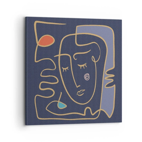 Vászonkép - Álmodozásban - 70x70 cm