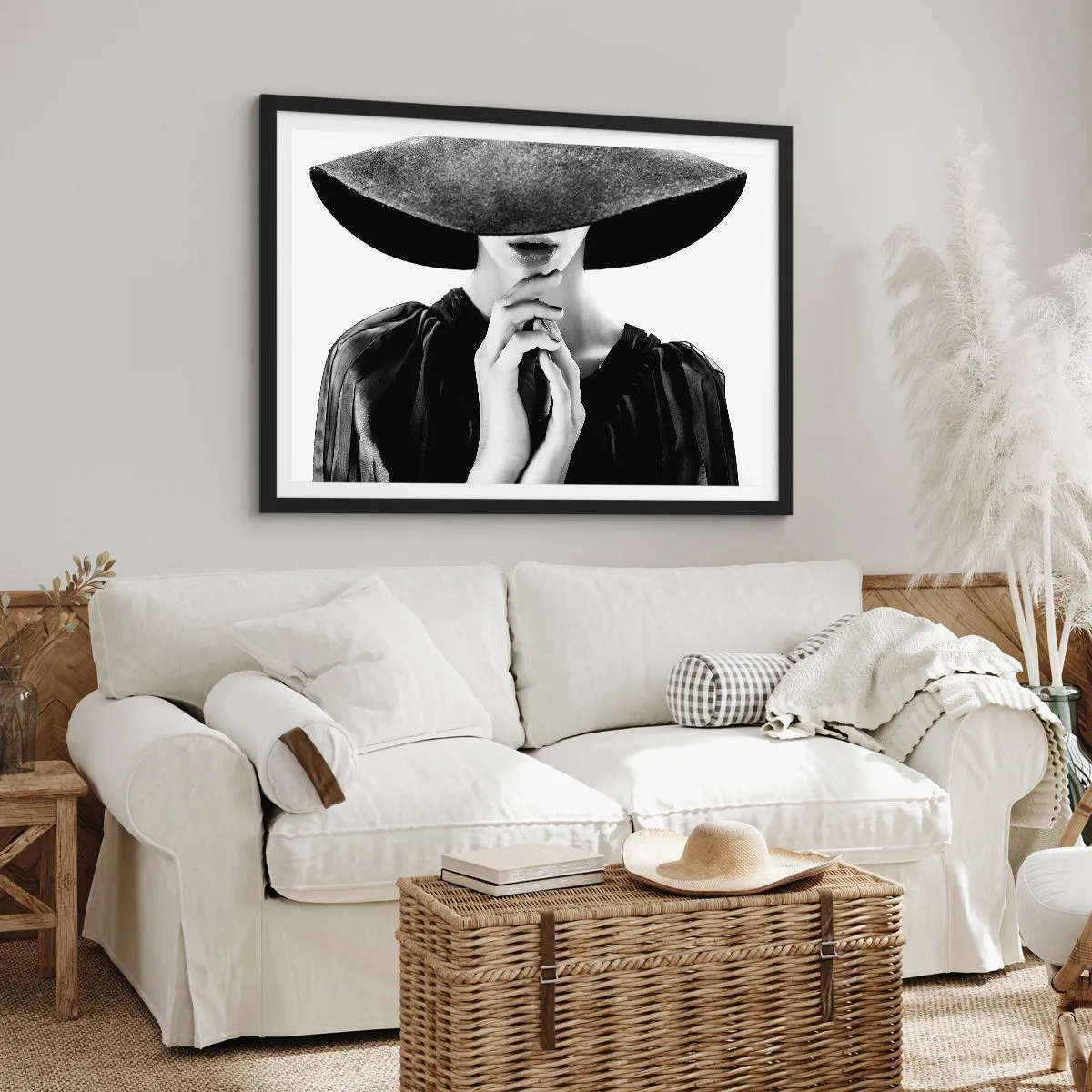 Poszter fehér keretben - Rejtett szépség - 40x30 cm