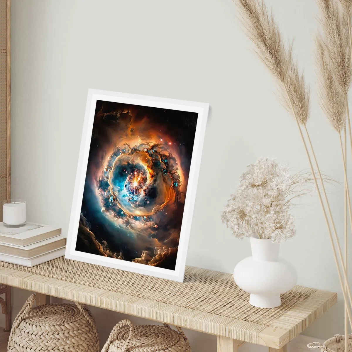 Poszter fekete keretben - Kezdet - 40x50 cm