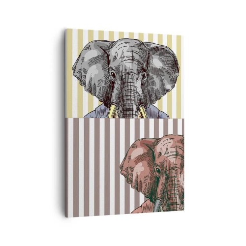 Vászonkép - Természeténél fogva elegáns - 50x70 cm