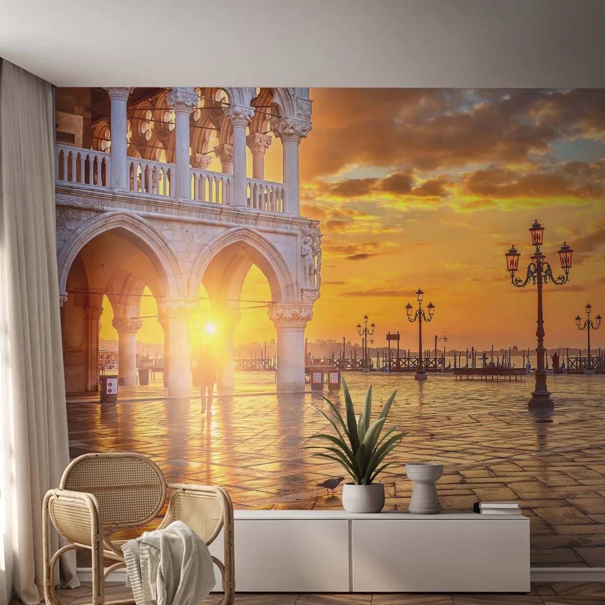Fotótapéta Standard Eco - Hol van mindenki? - Város, Velence, Építészet - 400x280 cm
