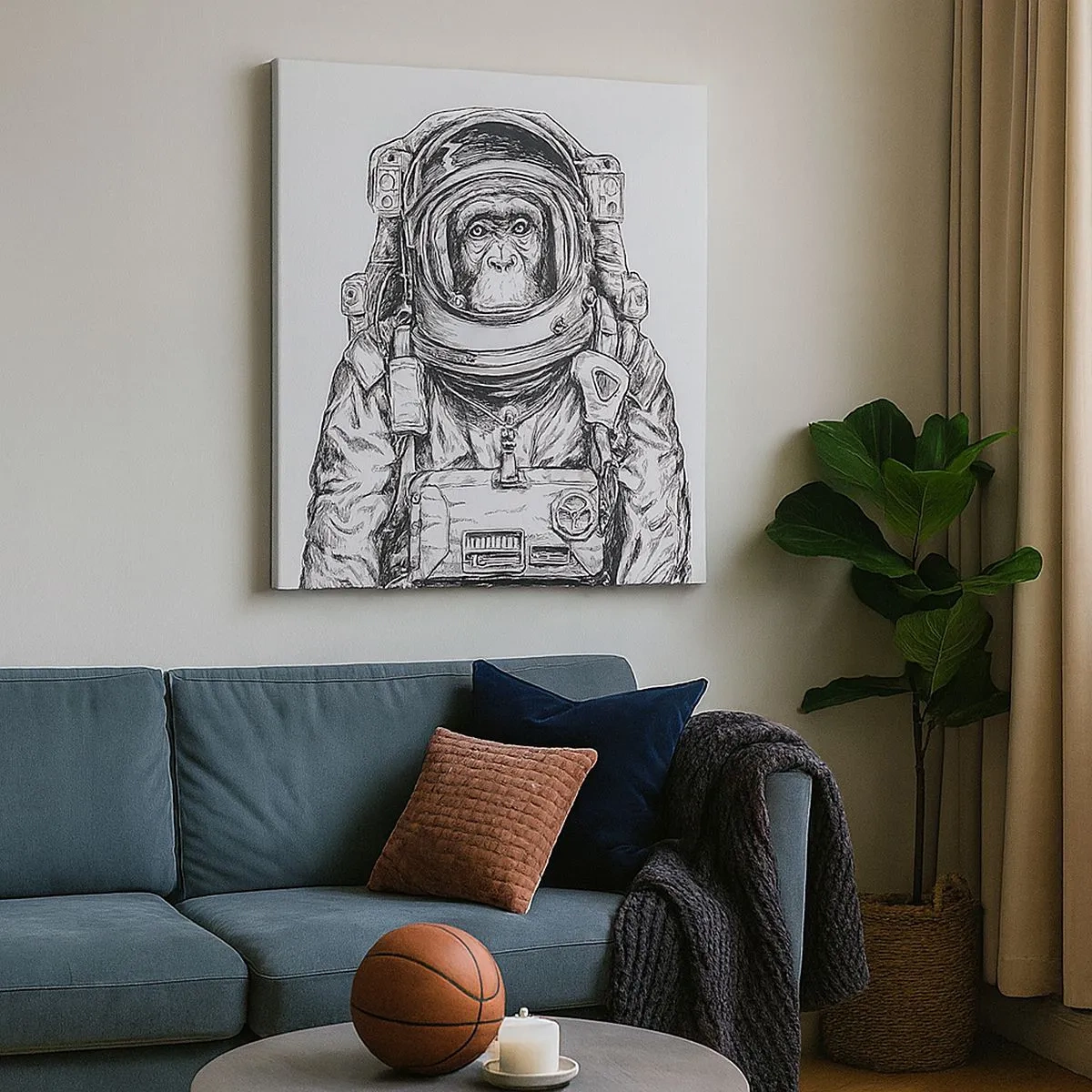 Vászonkép - Alternatív evolúció - 30x30 cm