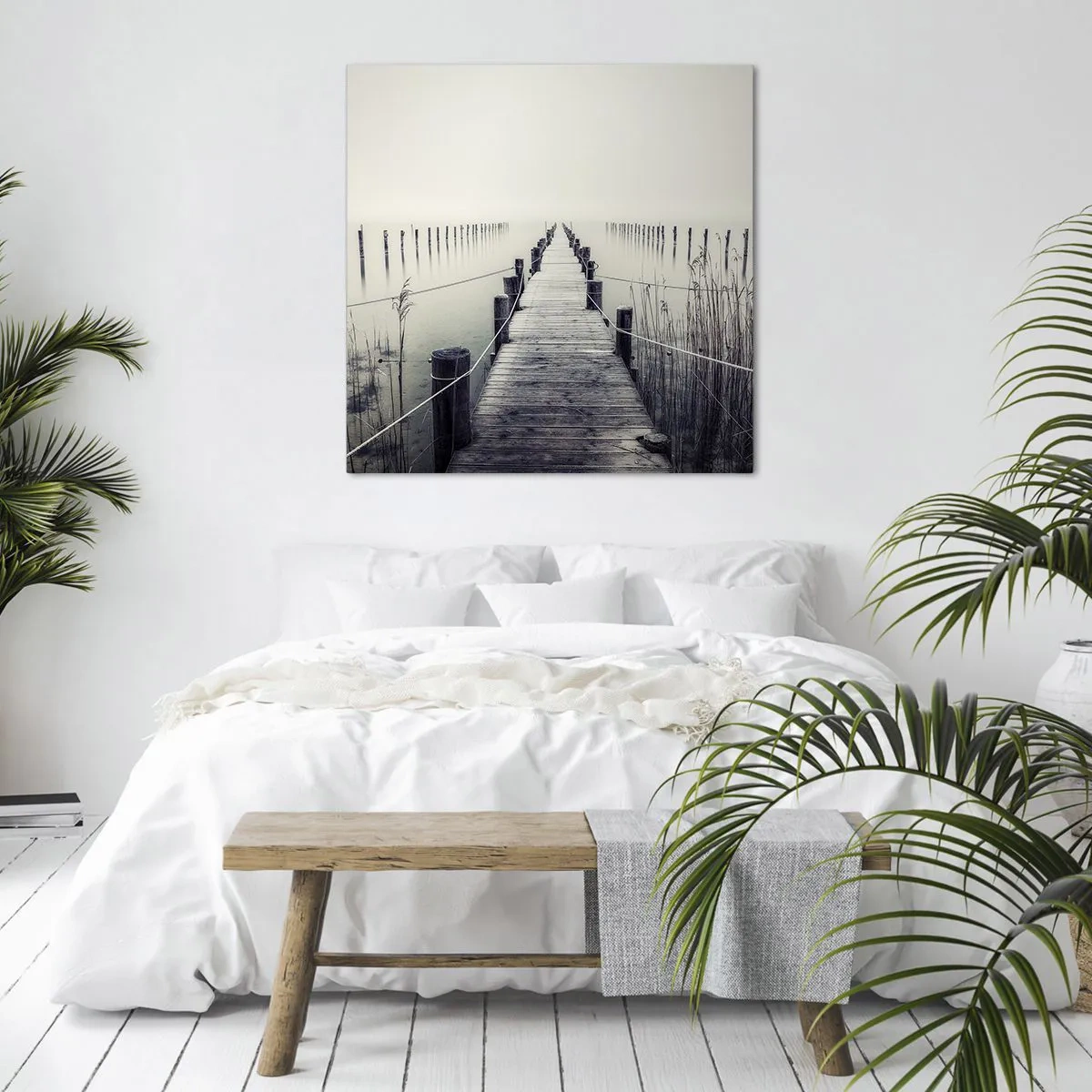 Vászonkép - Merülj el a békében - 40x40 cm