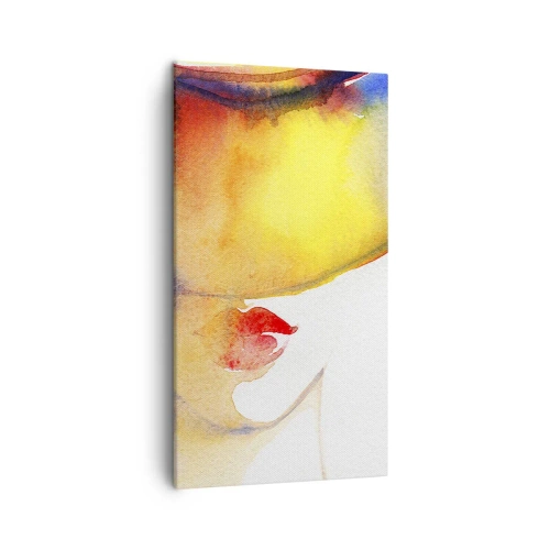 Vászonkép - Egy hölgy portréja    - 45x80 cm