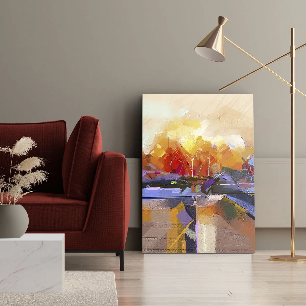 Vászonkép - Ősz lett - 50x70 cm