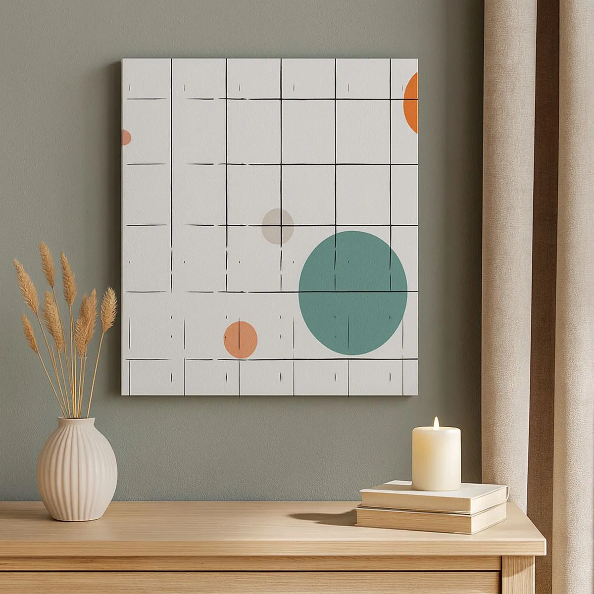 Vászonkép - Csapdába esve. Mi vagy ők? - 30x30 cm