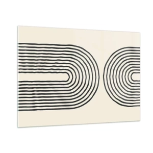 Üveg kép - Bármelyik percben ... - 100x70 cm