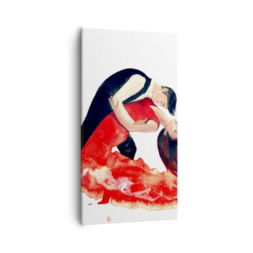 Vászonkép - Tango – érzéki hullám - 55x100 cm