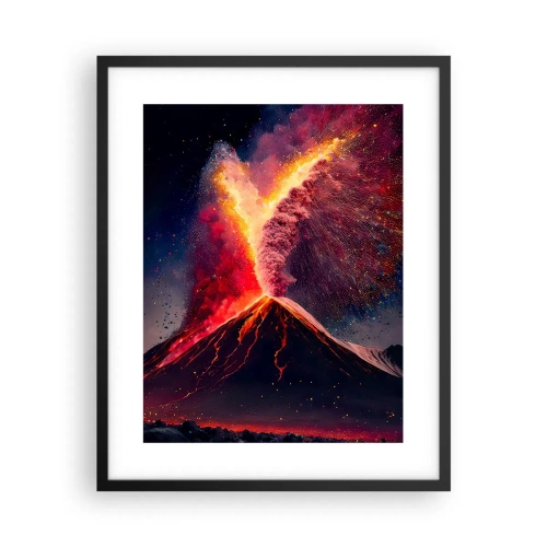 Poszter fehér keretben - Szépség és horror - 40x50 cm