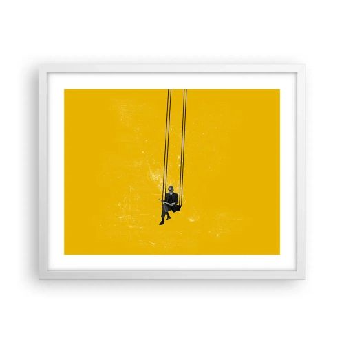 Poszter fekete keretben - Egy nap, mint a többi - 50x40 cm