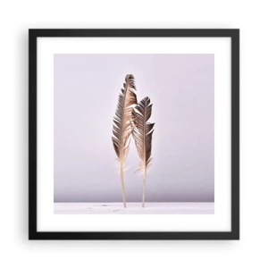 Poszter fehér keretben - A semmi ellen - 40x40 cm