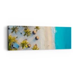 Vászonkép - Üdvözöljük a paradicsomban - 90x30 cm