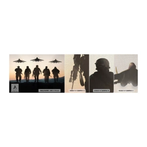 Fotótapéta Minta Premium Canvas - Üdvözlünk a világunkban - Katonai, Hadsereg, Katonák - 100x30 cm