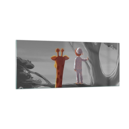 Üveg kép - Ez tényleg történik - 100x40 cm