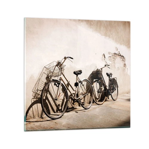 Üveg kép - A múlt felejthetetlen varázsa - 70x70 cm