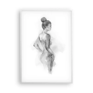 Poszter fekete keretben - Gyönyörű, mint a festmény - 70x100 cm