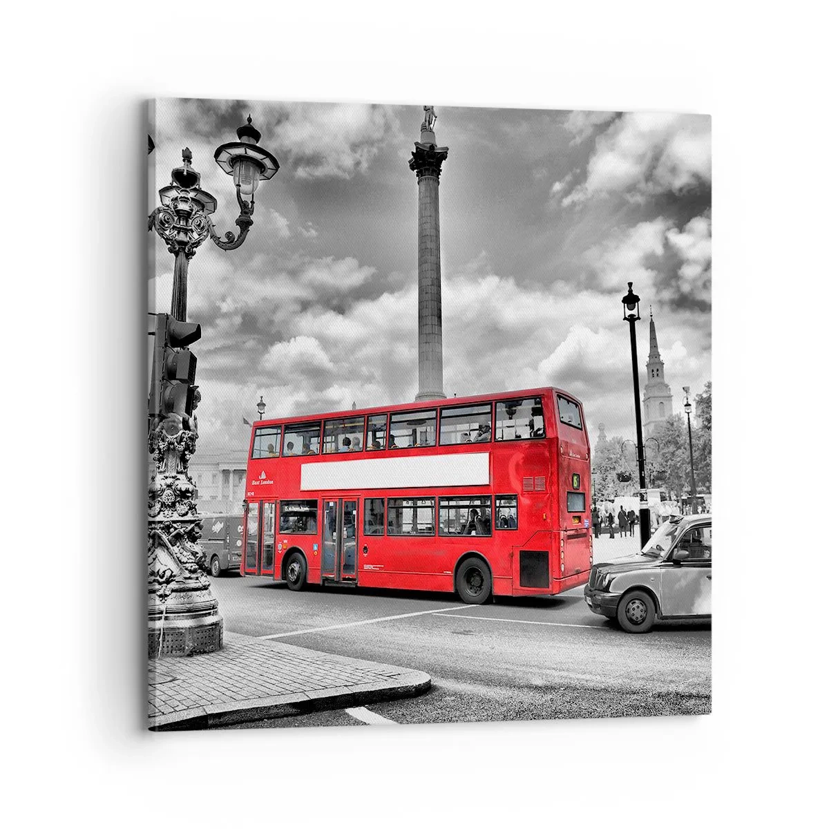 Vászonkép - A város igazi vérkeringése - 70x70 cm