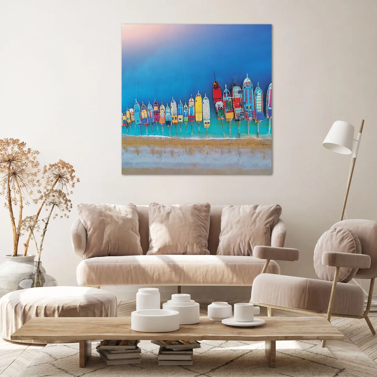 Vászonkép - Madártávlatból - 50x50 cm