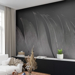 Fotótapéta Premium Canvas - Toll - egy csodálatos konstrukció - Toll, Minimalizmus, Könnyűség - 300x210 cm