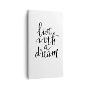 Vászonkép - Természetesen - 45x80 cm