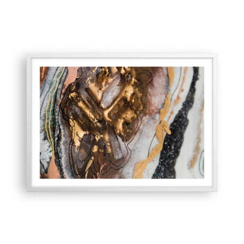 Poszter fekete keretben - A föld eleme - 70x50 cm