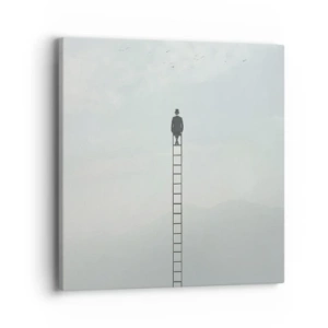 Vászonkép - Emelkedj feljebb - 40x40 cm