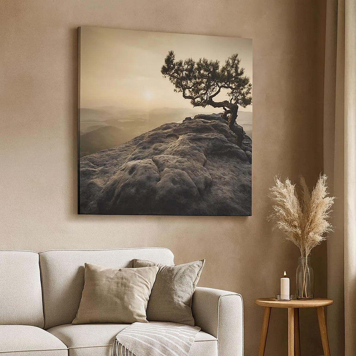 Vászonkép - Az élet mindig győz - 30x30 cm