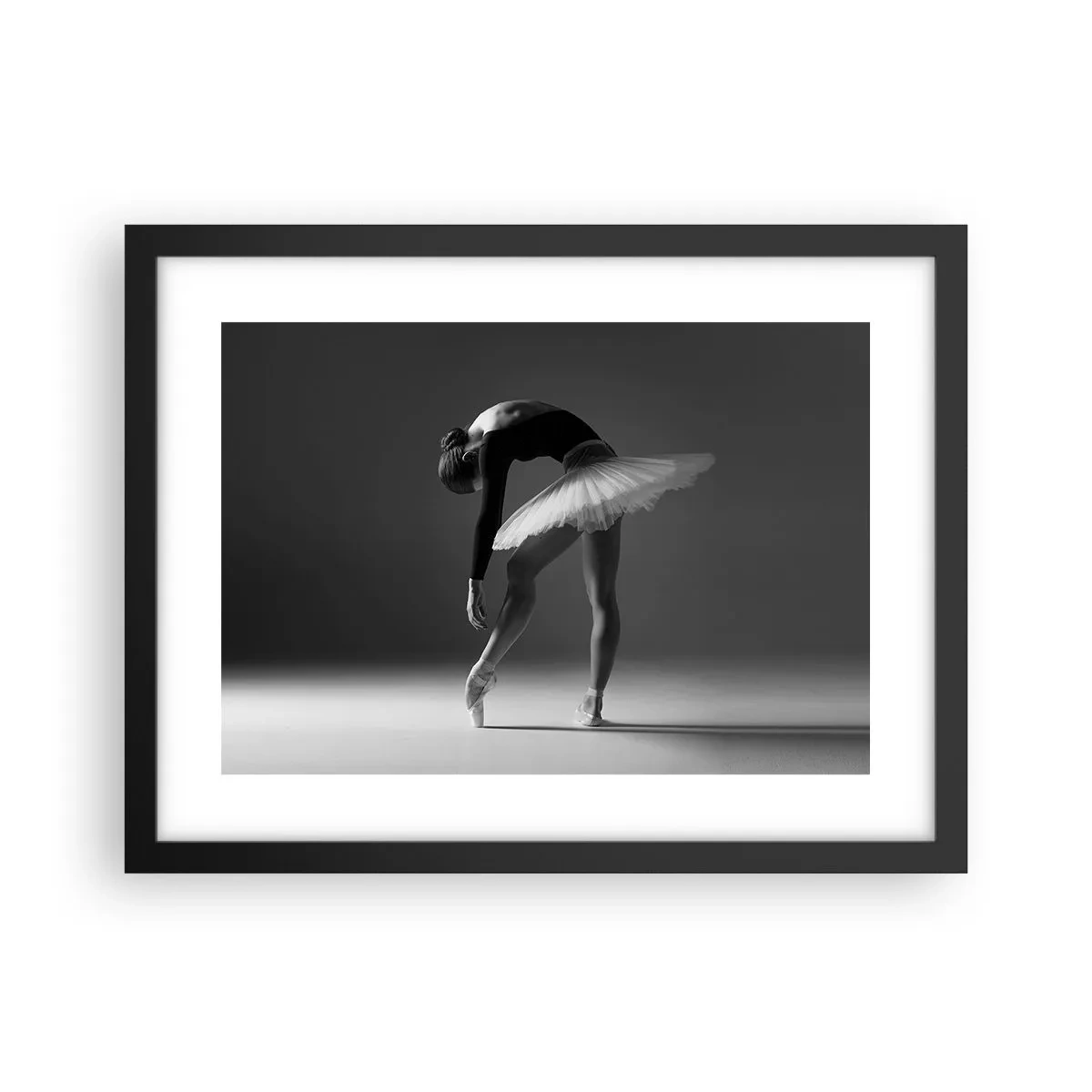 Poszter fehér keretben - Bella balerina - 40x30 cm