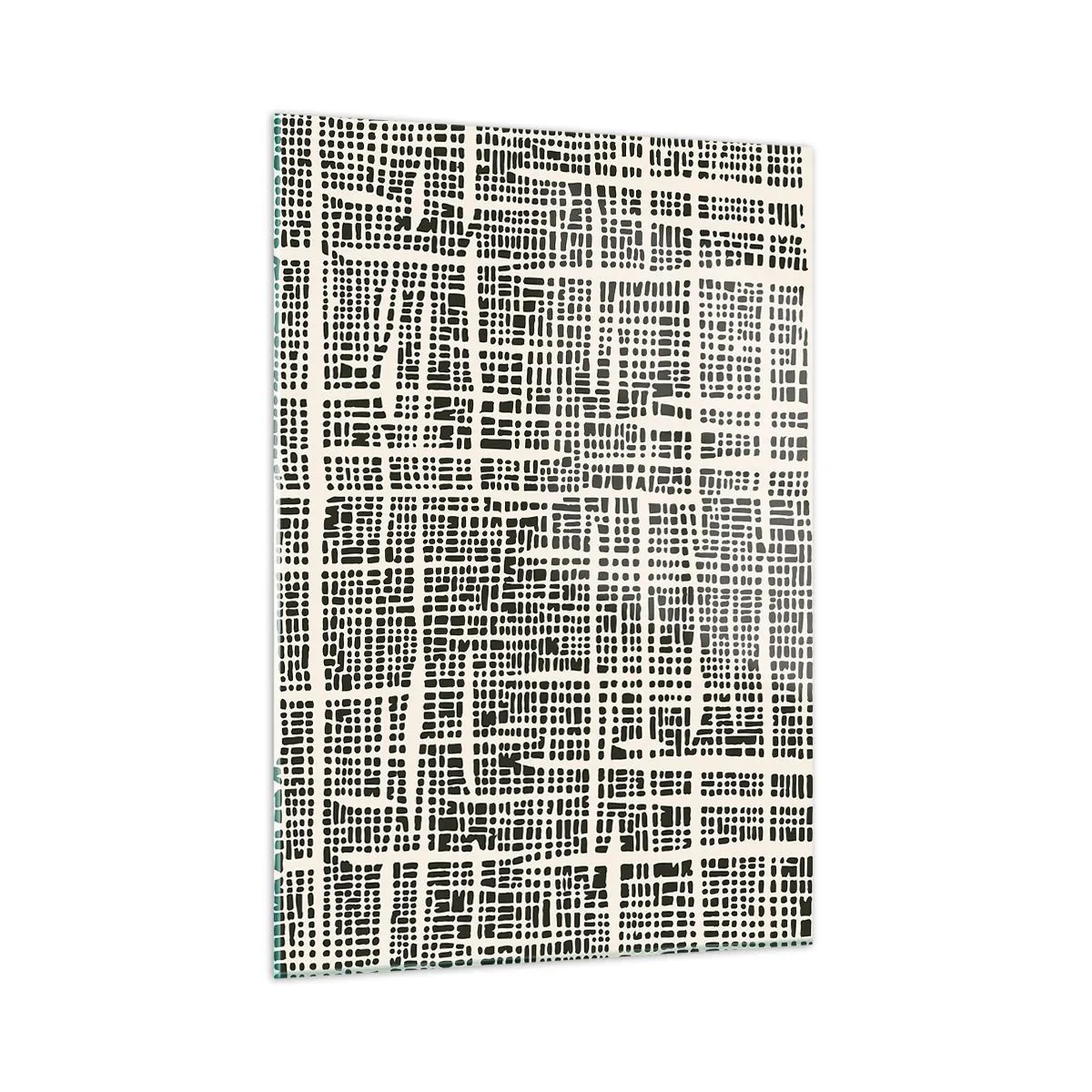 Üveg kép - Szőtt kompozíció - 50x70 cm