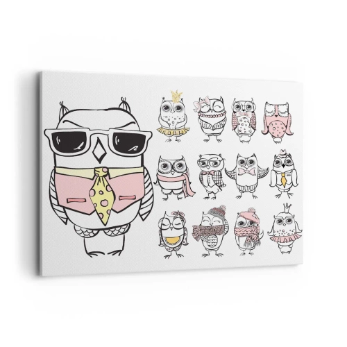 Vászonkép - Annyi lejátszandó szerep - 100x70 cm