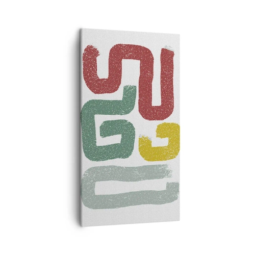 Vászonkép - Egy ismeretlen nyelven - 45x80 cm