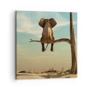 Vászonkép - Egy új nézőpont - 70x70 cm