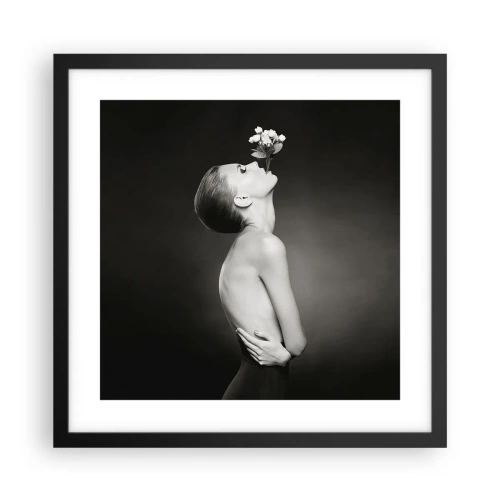 Poszter fehér keretben - Excentrikus elegancia - 40x40 cm