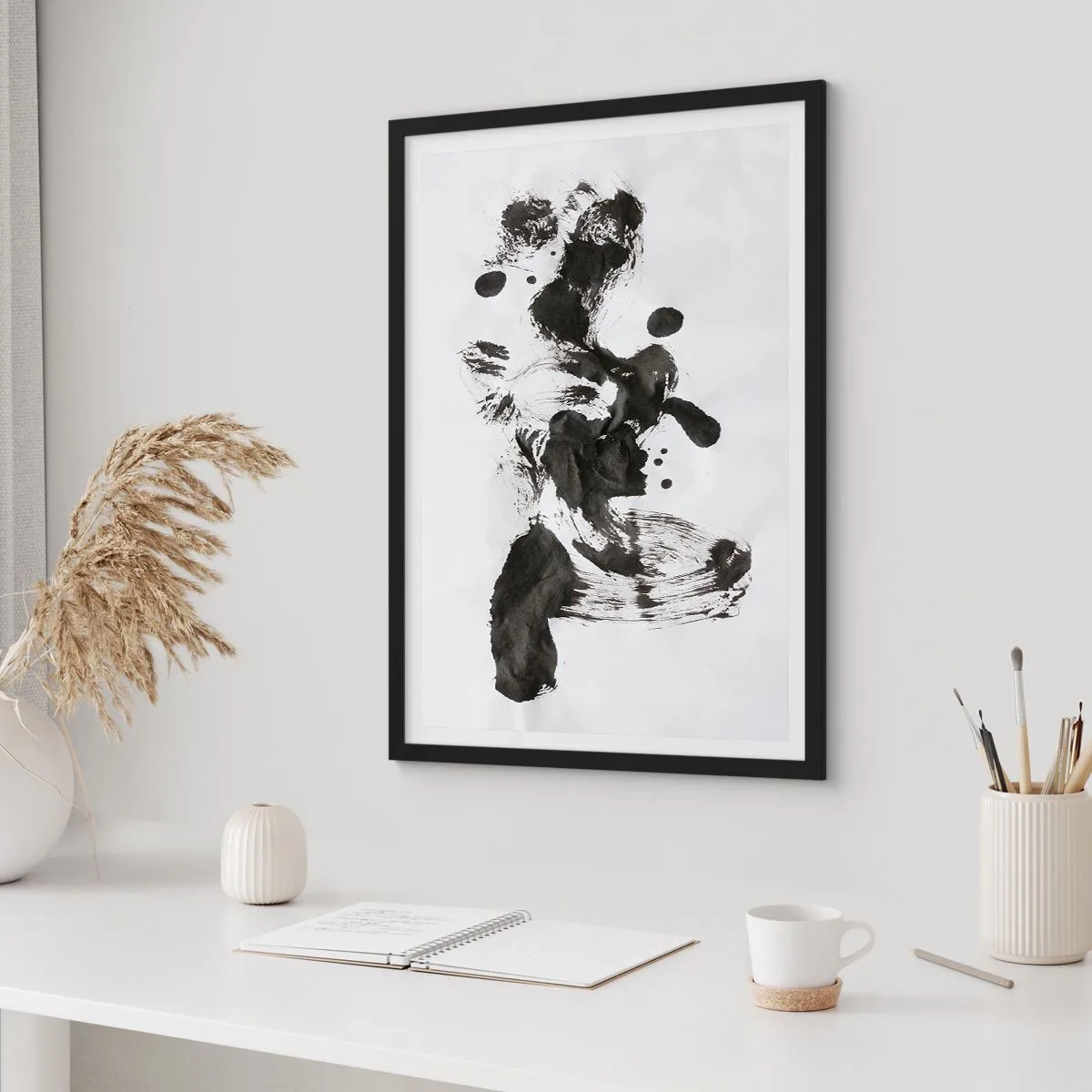 Poszter fehér keretben - Módszer az őrületben? - 61x91 cm