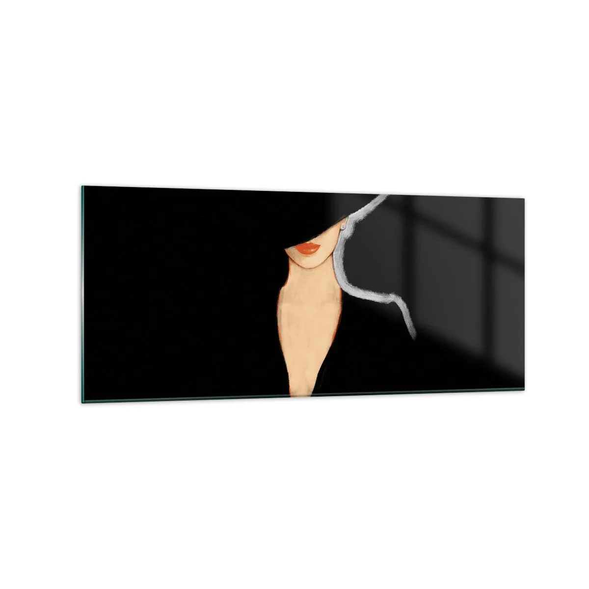 Üveg kép - Elegancia és stílus - 120x50 cm