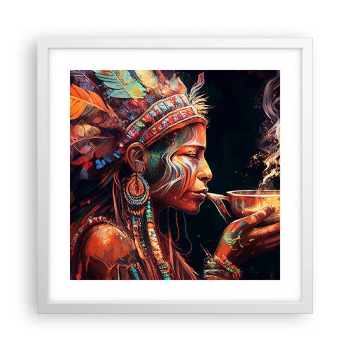 Poszter fekete keretben - Egy varázslatos rituálé - 40x40 cm