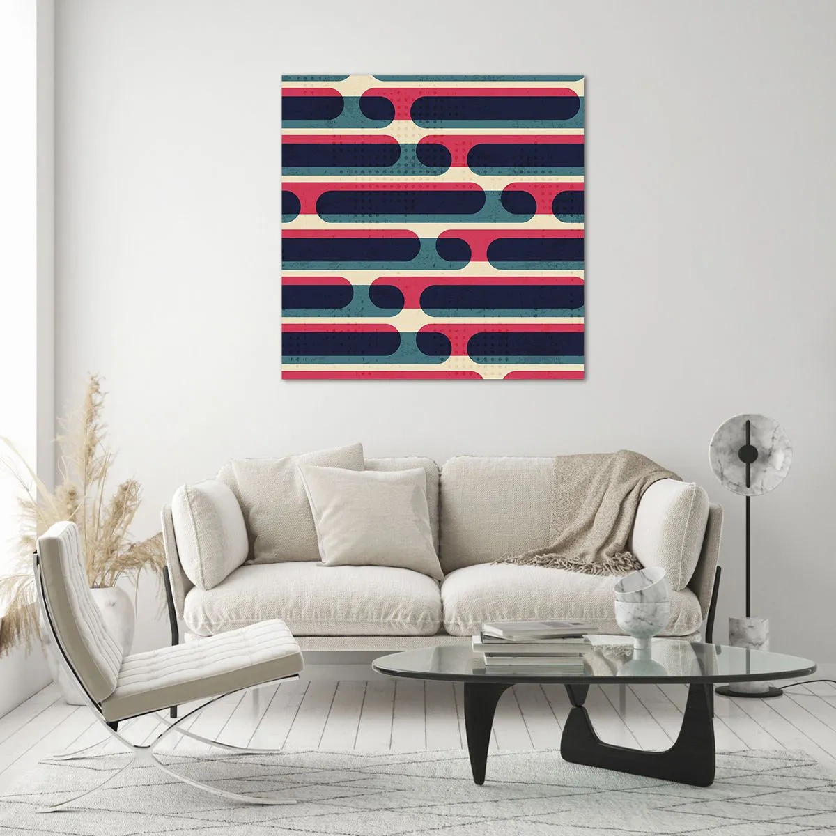 Üveg kép - Mélységben és előre - 40x40 cm