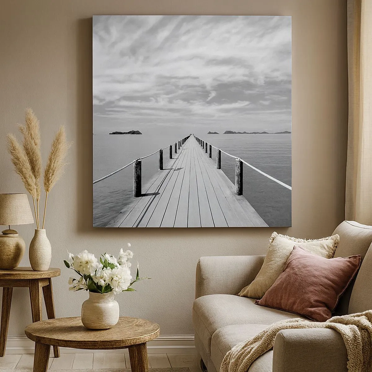 Vászonkép - Talán egy kirándulás... - 30x30 cm