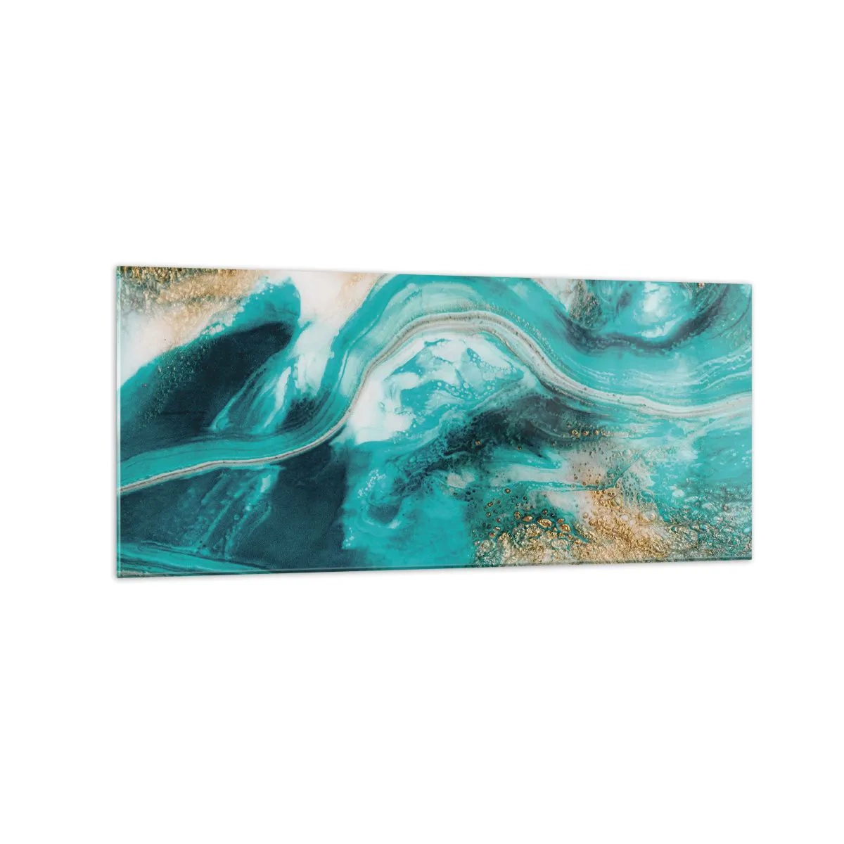 Üveg kép - Az arany folyó - 120x50 cm