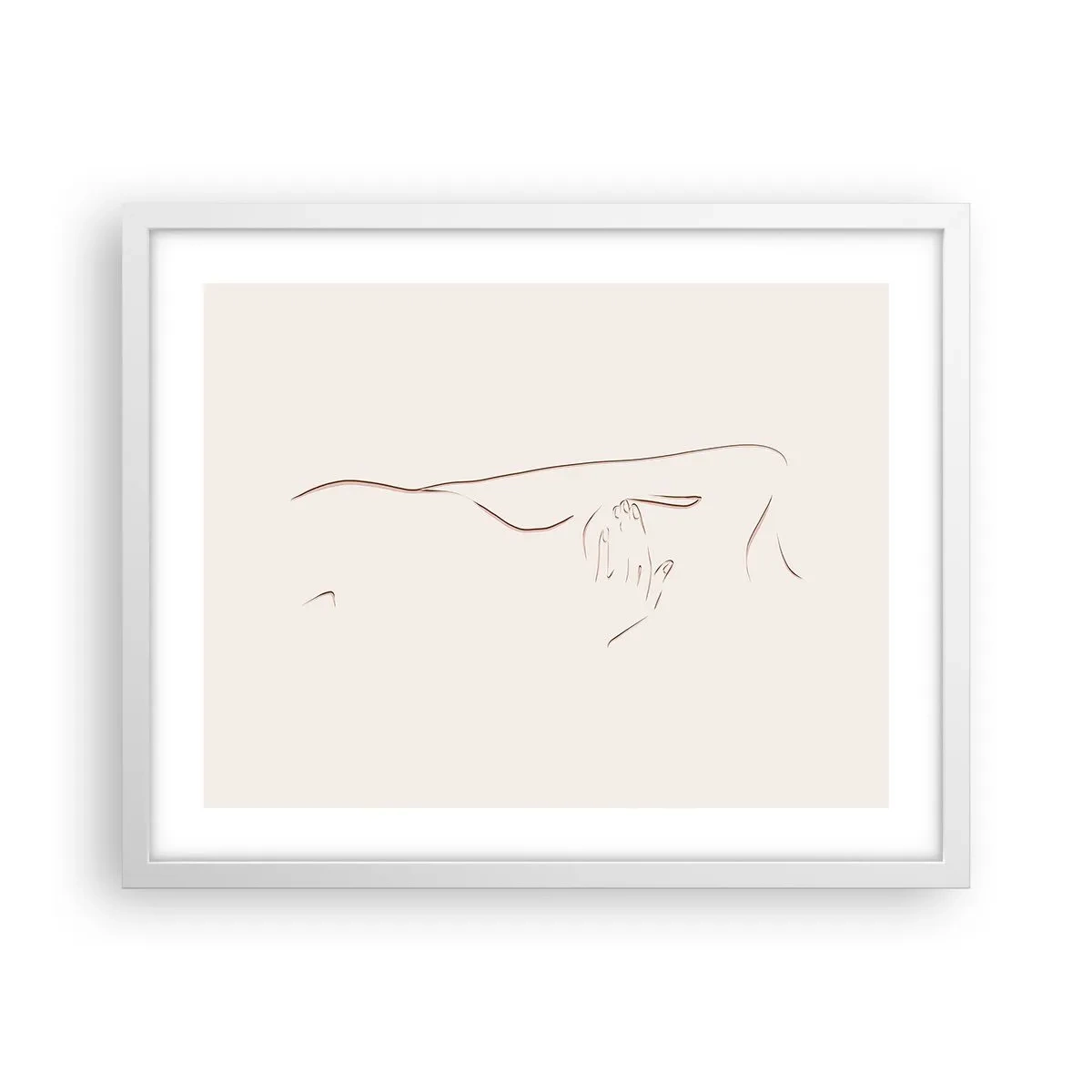 Poszter fekete keretben - A vágy alakja - 50x40 cm