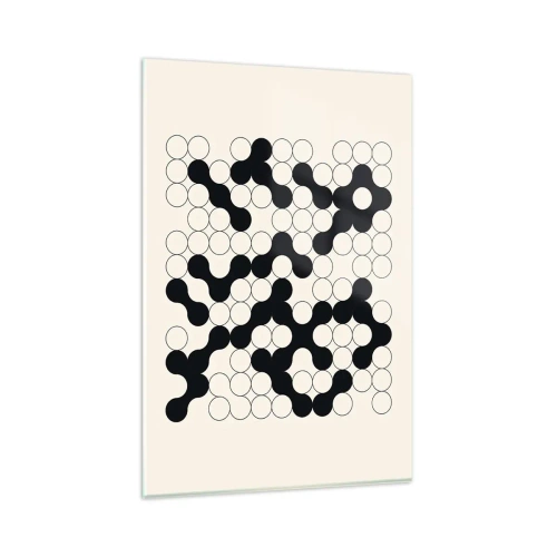 Üveg kép - Kínai játék - variáció - 80x120 cm