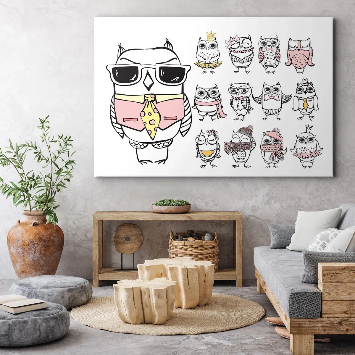 Vászonkép - Annyi lejátszandó szerep - 120x80 cm