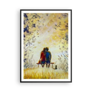 Poszter fehér keretben - Varázslatos pillanat - 70x100 cm