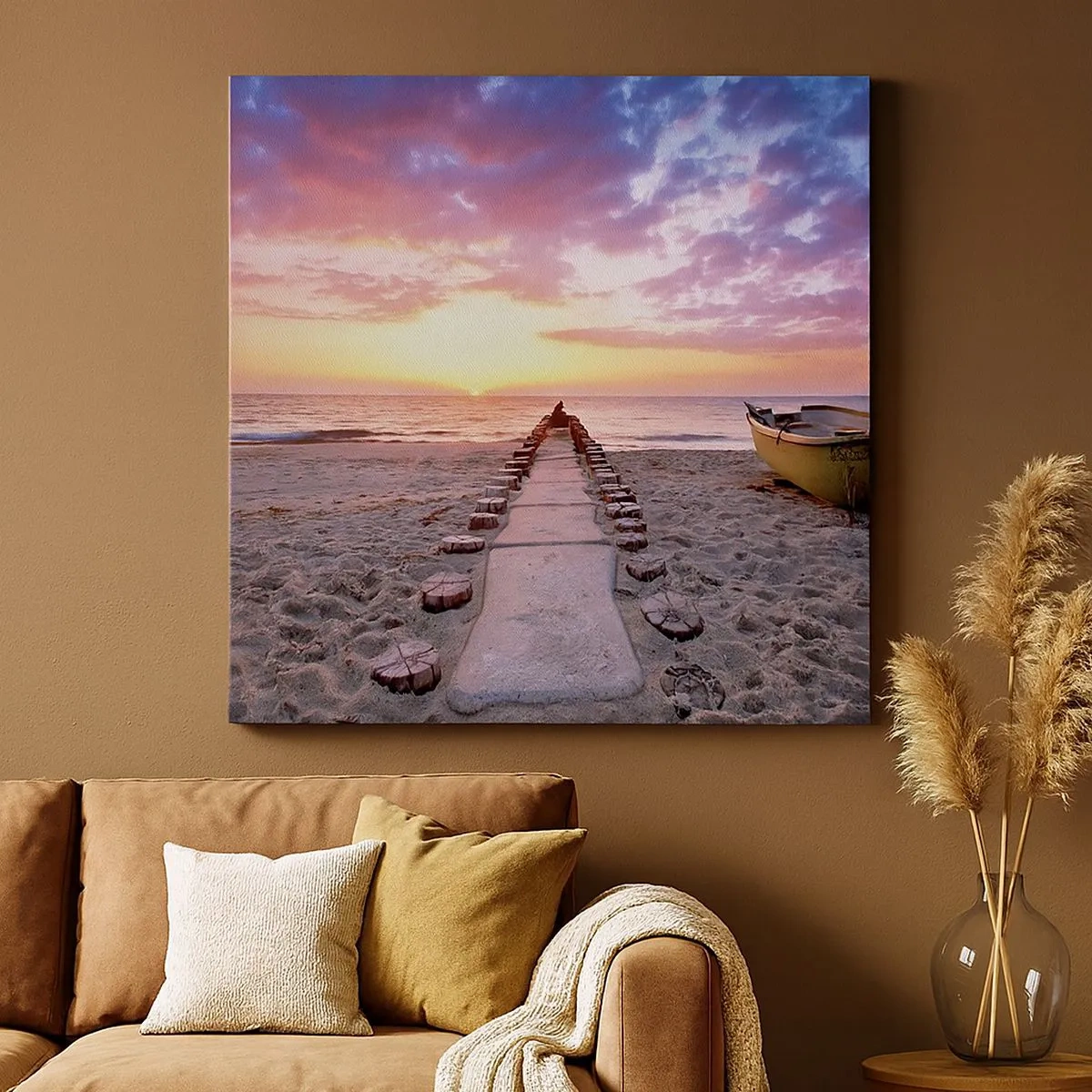 Vászonkép - Egy pillanatnyi mély élmény - 30x30 cm