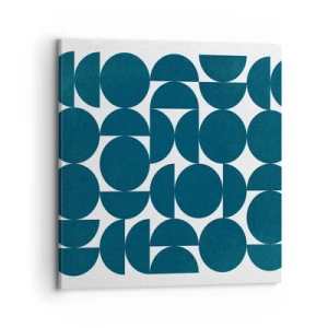 Vászonkép - Körök és félkörök - 70x70 cm