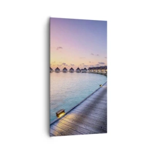 Vászonkép - Nyaralás – vissza a forrásokhoz - 65x120 cm